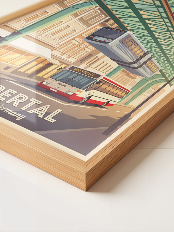 Wuppertal Schwebebahn Retro-Design