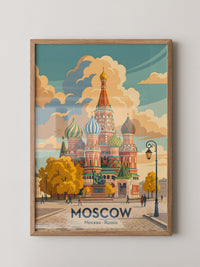 Moskauer Kathedrale Herbstfarben