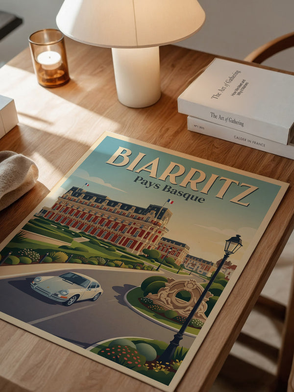 Biarritz Palast Retro Stil