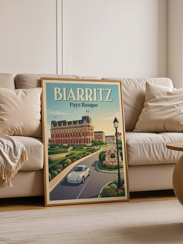 Biarritz Palast Retro Stil