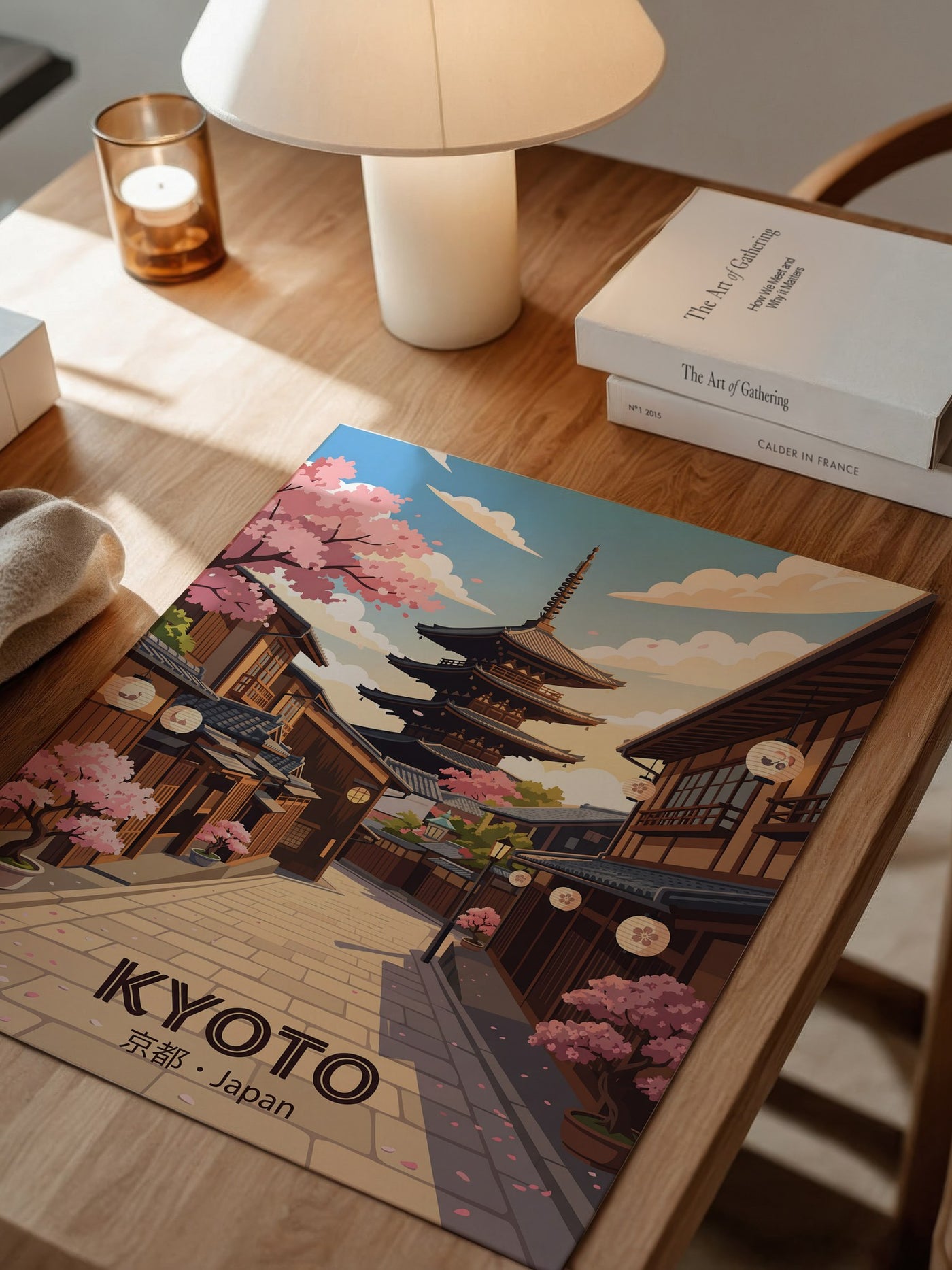 Kyoto Pagode Kirschblütenstraße