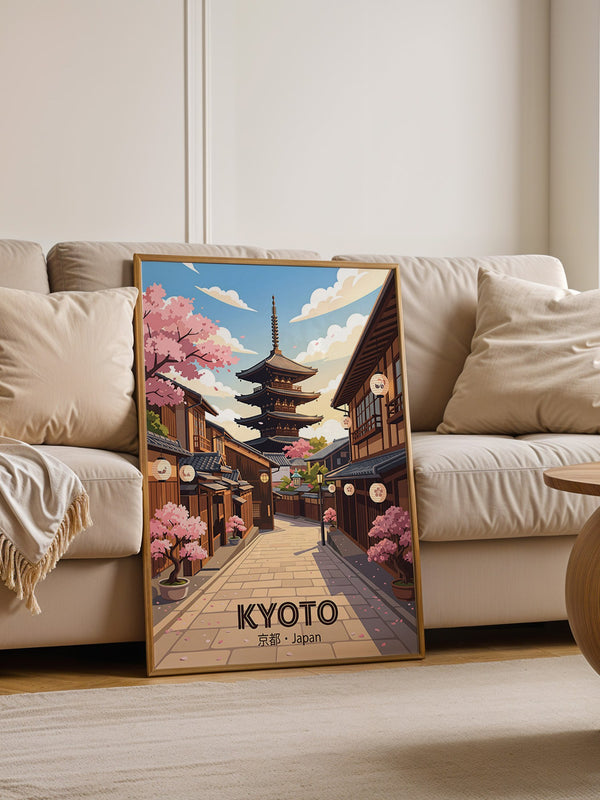Kyoto Pagode Kirschblütenstraße