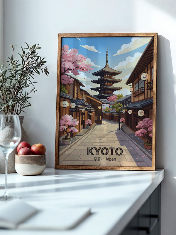 Kyoto Pagode Kirschblütenstraße