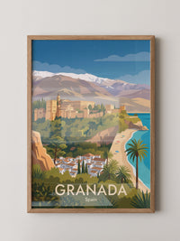 Granada Alhambra Küstenblick