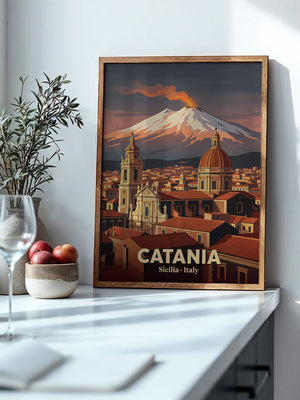 Vulkan Catania Skyline Retro