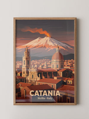 Vulkan Catania Skyline Retro