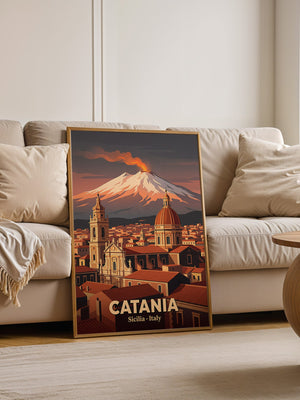 Vulkan Catania Skyline Retro