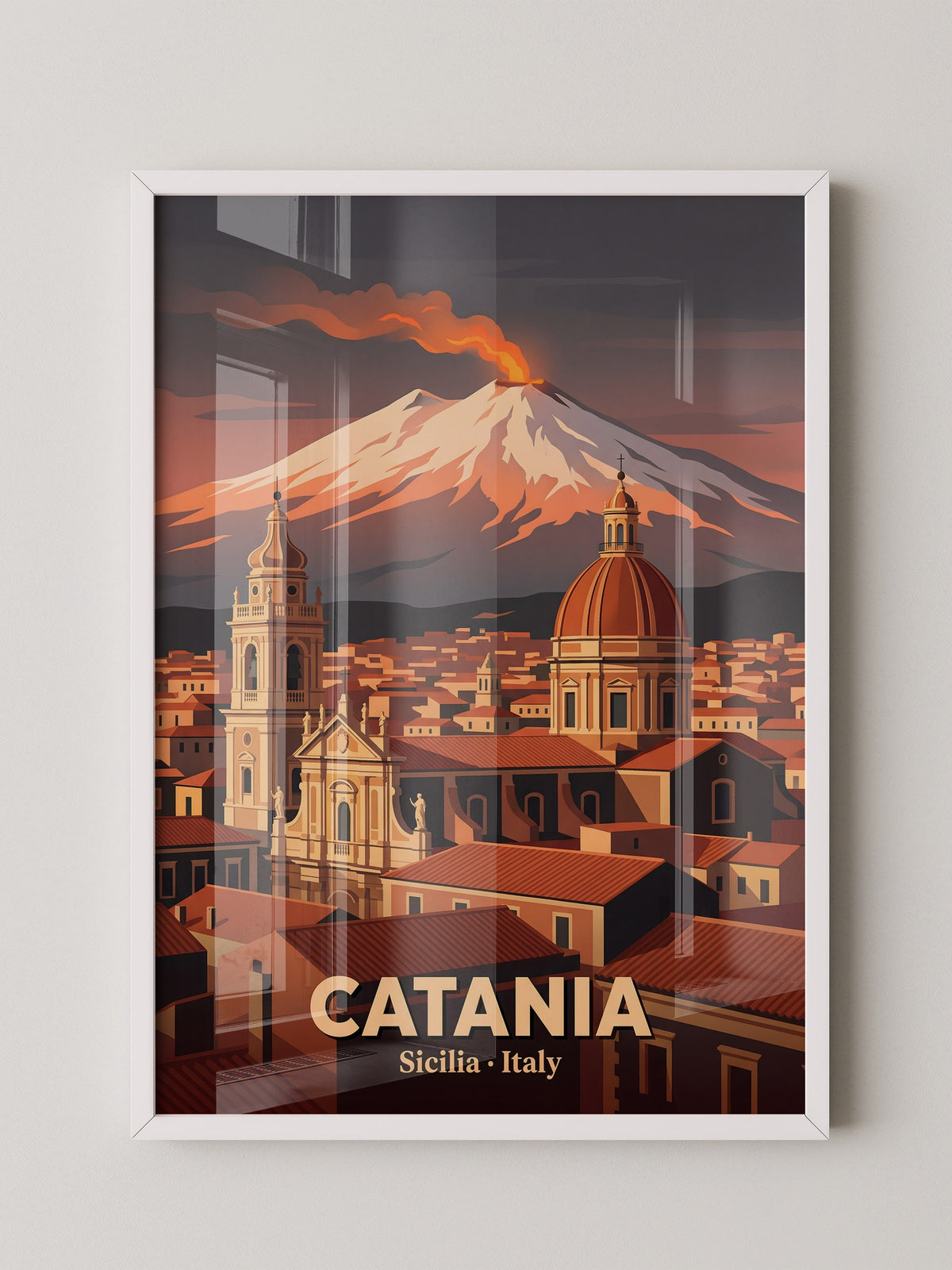 Vulkan Catania Skyline Retro