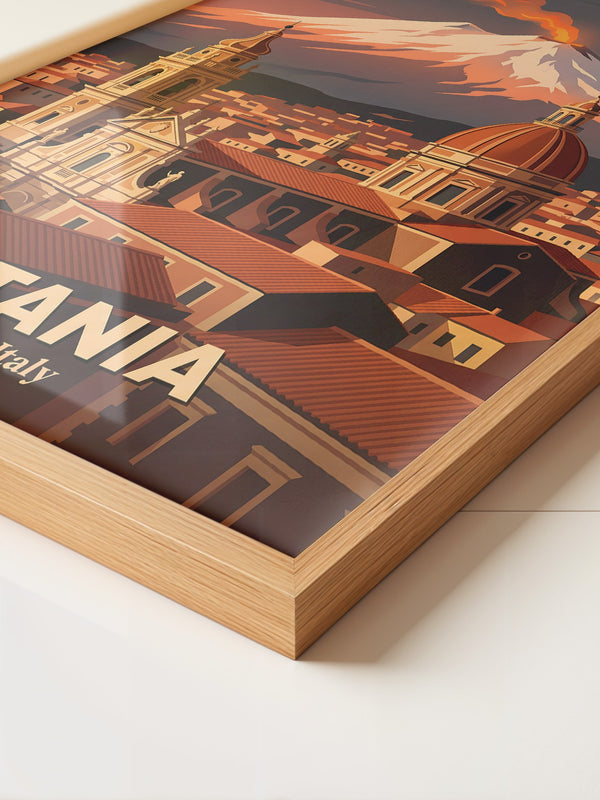 Vulkan Catania Skyline Retro