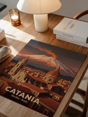 Vulkan Catania Skyline Retro