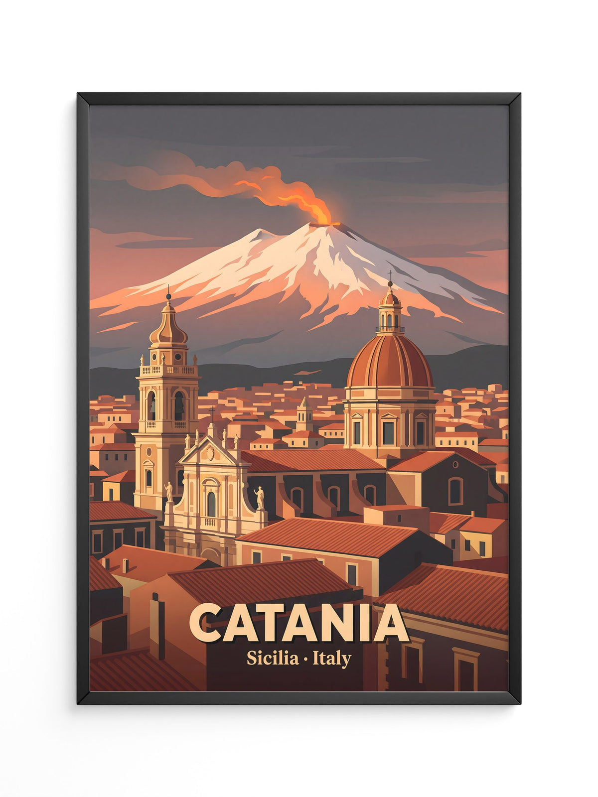 Vulkan Catania Skyline Retro