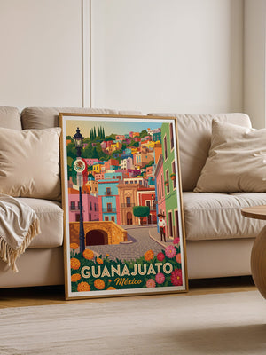 Guanajuato Stadt Farbenvielfalt