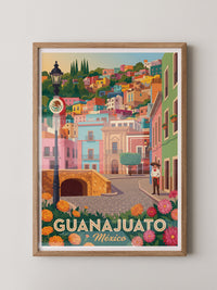 Guanajuato Stadt Farbenvielfalt