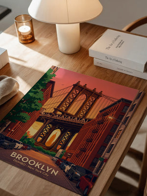 Brooklyn Abenddämmerung Perspektive