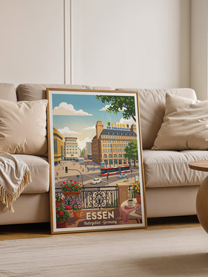 Essen Stadtszene Retro