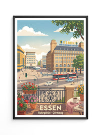 Essen Stadtszene Retro