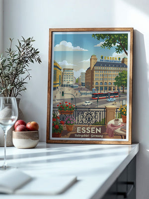 Essen Stadtszene Retro