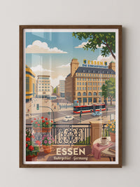 Essen Stadtszene Retro