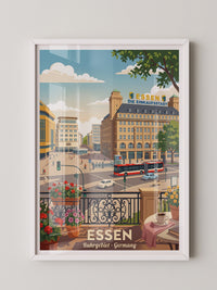 Essen Stadtszene Retro