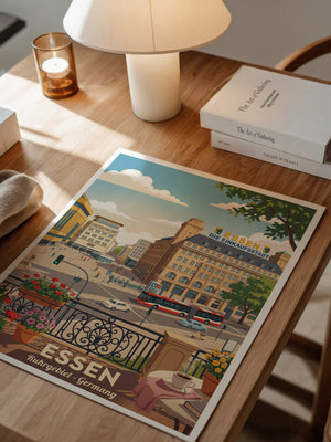 Essen Stadtszene Retro