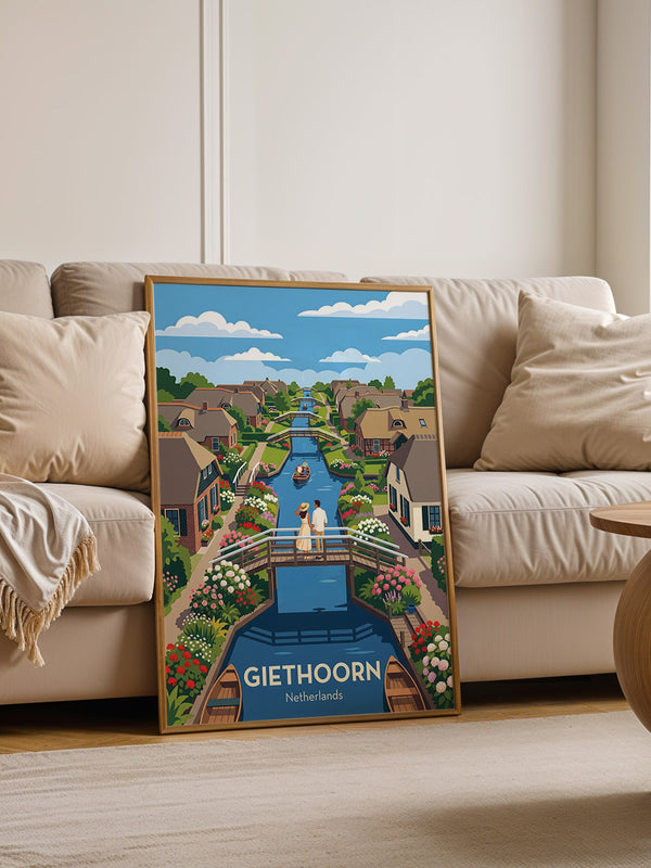 Giethoorn Kanäle Sommeridylle