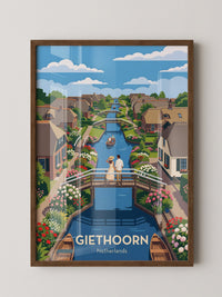 Giethoorn Kanäle Sommeridylle