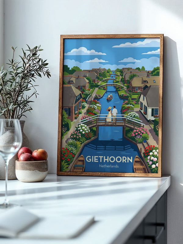 Giethoorn Kanäle Sommeridylle