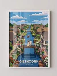 Giethoorn Kanäle Sommeridylle