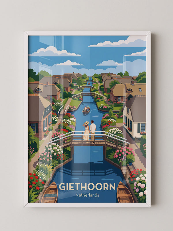 Giethoorn Kanäle Sommeridylle