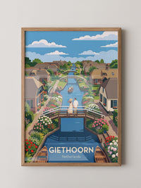 Giethoorn Kanäle Sommeridylle