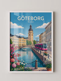 Göteborg Kanal Stadtidylle