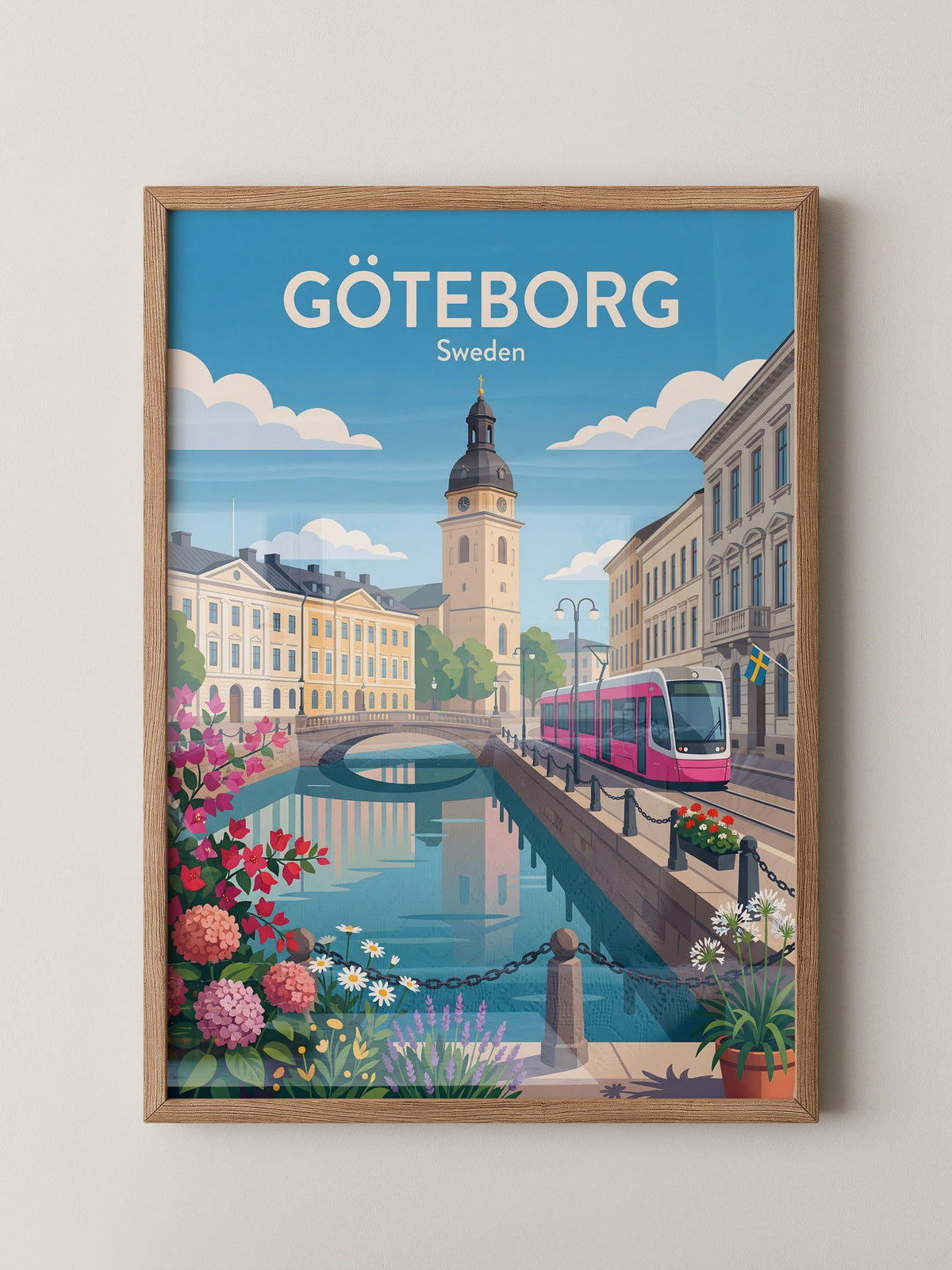 Göteborg Kanal Stadtidylle