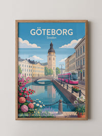 Göteborg Kanal Stadtidylle