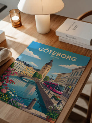 Göteborg Kanal Stadtidylle