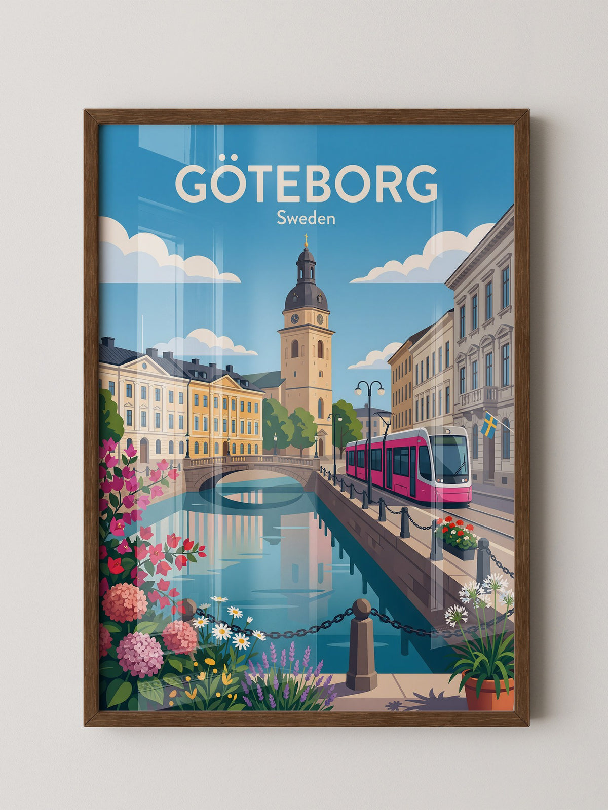 Göteborg Kanal Stadtidylle