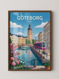 Göteborg Kanal Stadtidylle