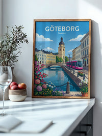 Göteborg Kanal Stadtidylle