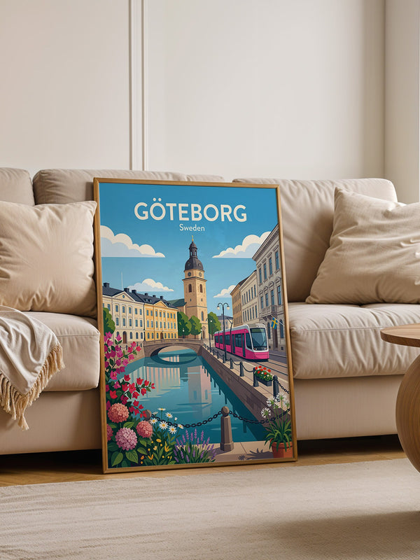 Göteborg Kanal Stadtidylle