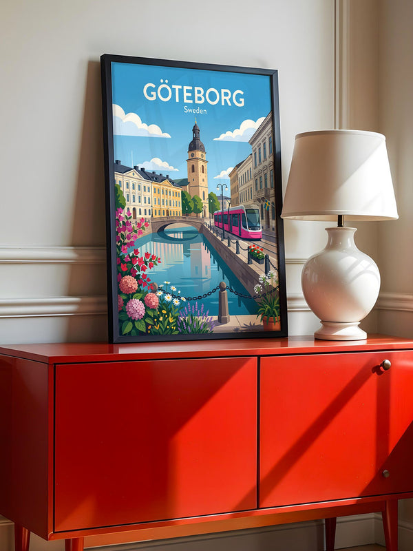 Göteborg Kanal Stadtidylle