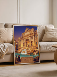 Trevi Brunnen Abendstimmung