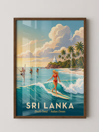 Sri Lanka Küste Wellen Abenteuer
