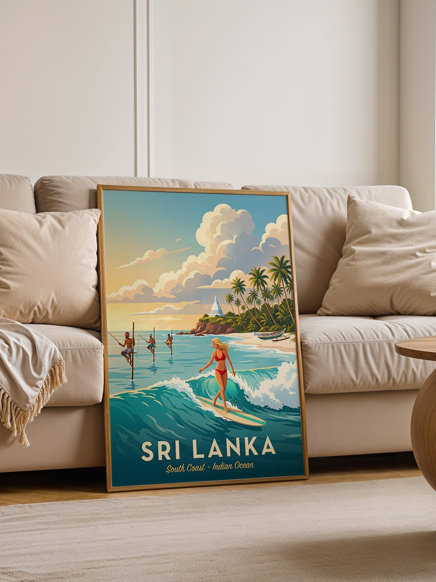 Sri Lanka Küste Wellen Abenteuer