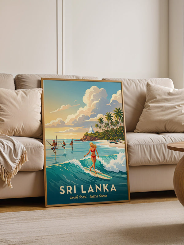Sri Lanka Küste Wellen Abenteuer