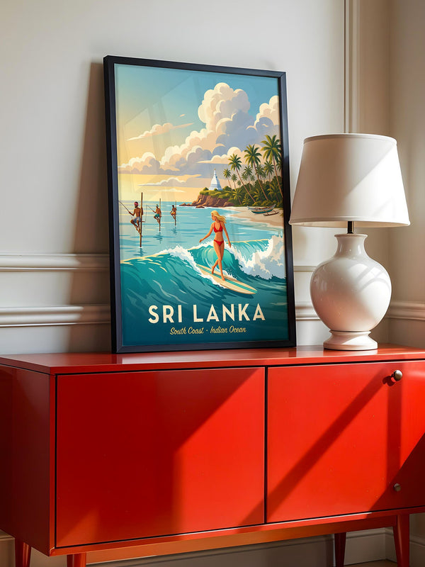 Sri Lanka Küste Wellen Abenteuer