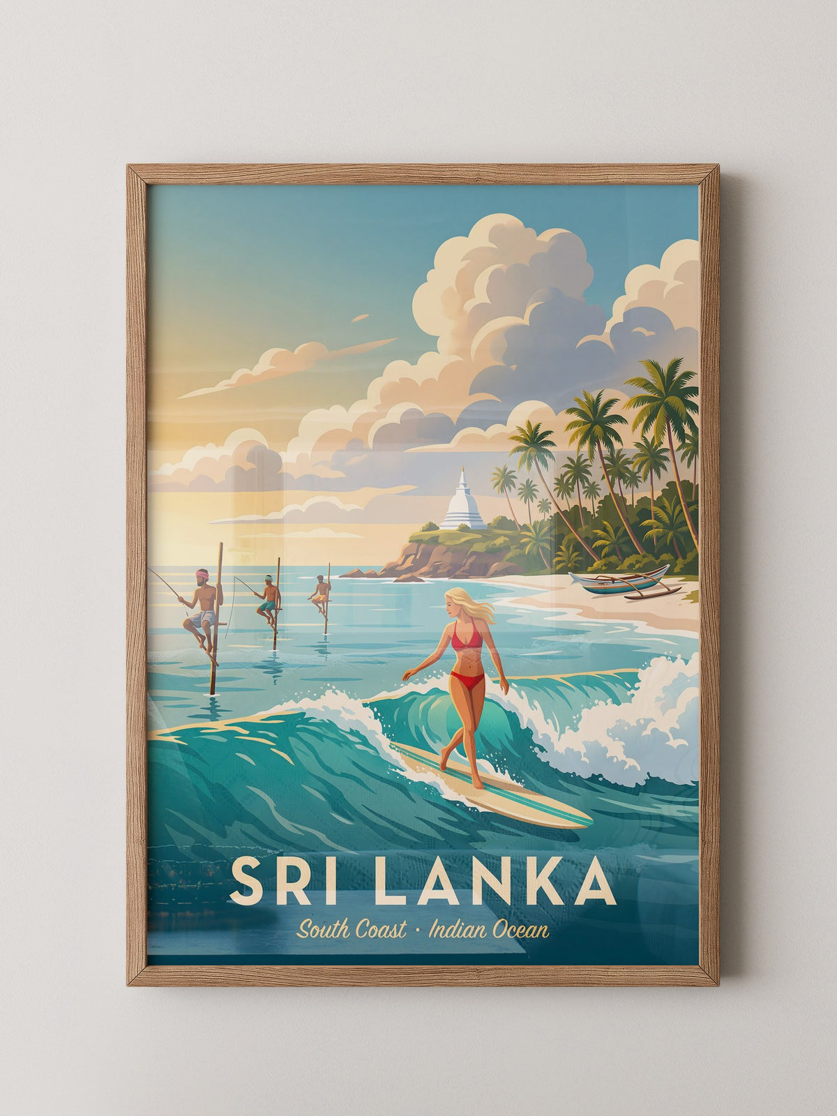 Sri Lanka Küste Wellen Abenteuer
