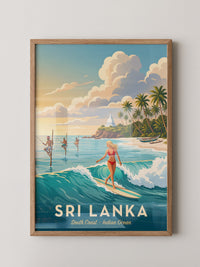 Sri Lanka Küste Wellen Abenteuer
