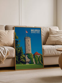 Marienplatz Pastellfarben Skyline
