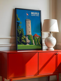 Marienplatz Pastellfarben Skyline