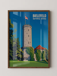 Marienplatz Pastellfarben Skyline