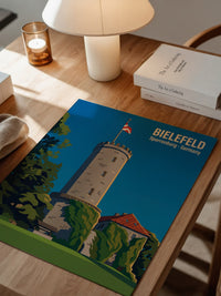 Marienplatz Pastellfarben Skyline